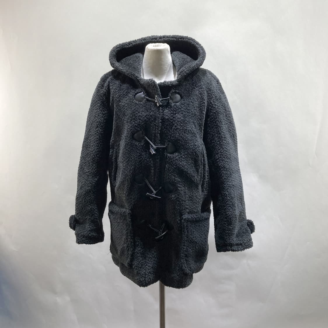 세인트페인 보아 더플코트 블랙 M  상품이미지1