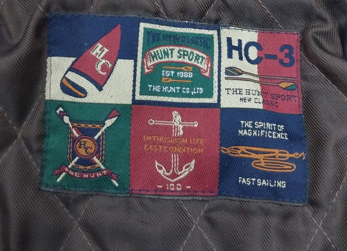 8-90년대 HUNT 울 체크 헌팅 자켓  100 상품이미지3