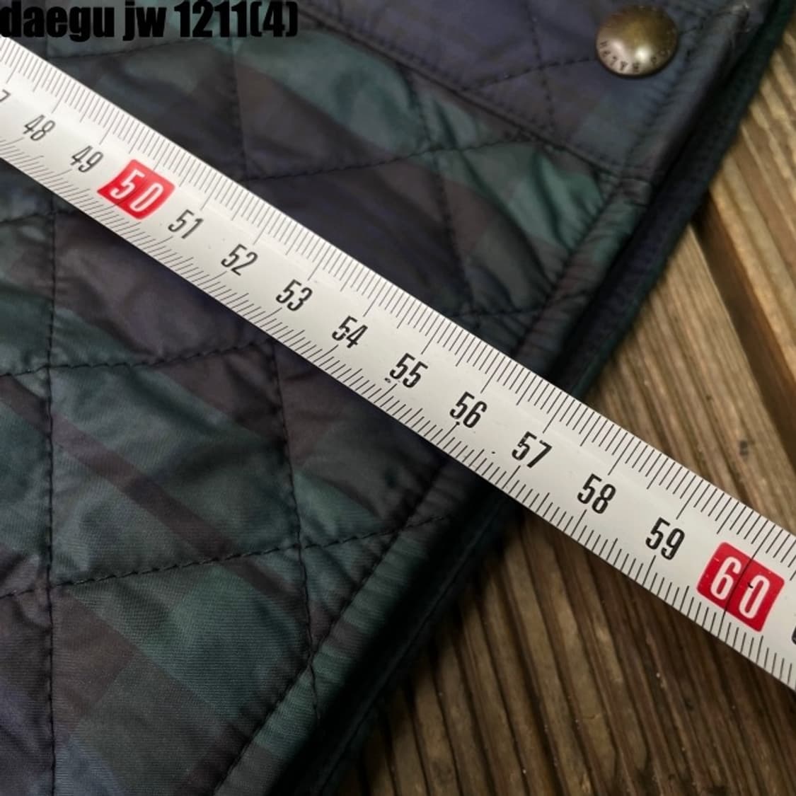 폴로 퀼팅 집업 자켓 S  상품이미지10