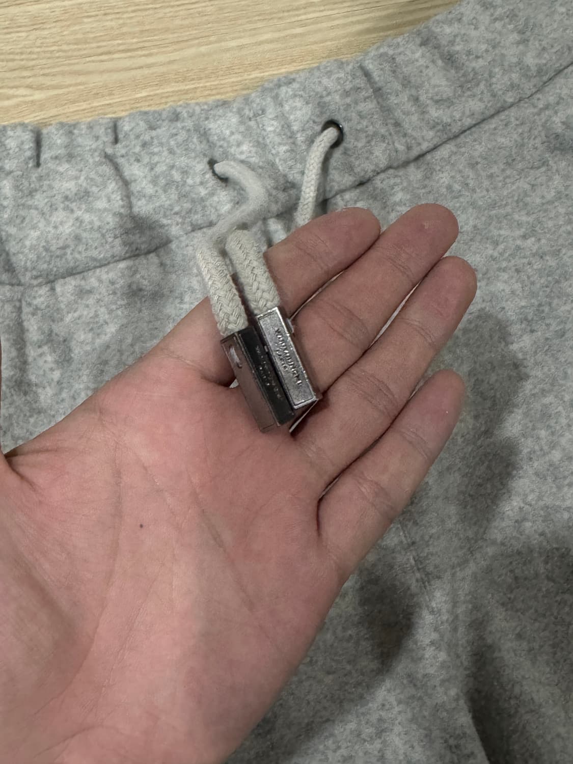 [48] 우영미 22FW스웻팬츠 그레이 상품이미지2