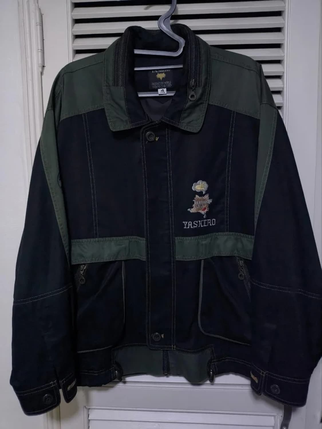 L 야시로 이태리 밀라노 레트로 y2k 집업 상품이미지3