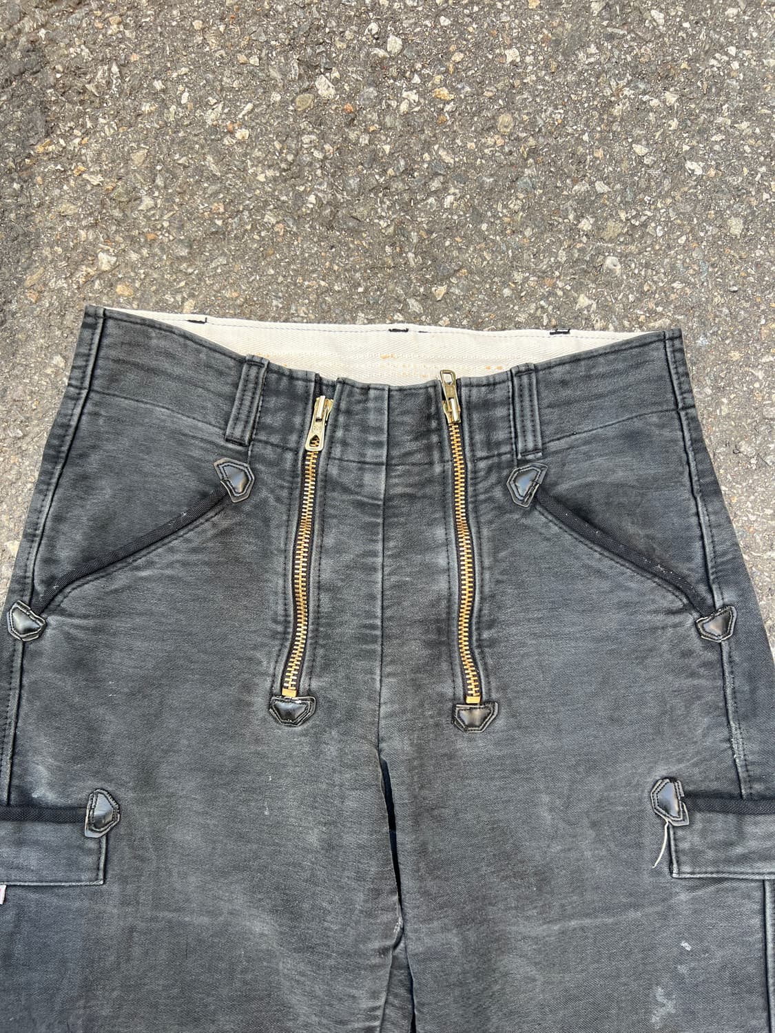 80s GERMANY LOGGER BLACK MOLESKIN 몰스킨팬츠 상품이미지5