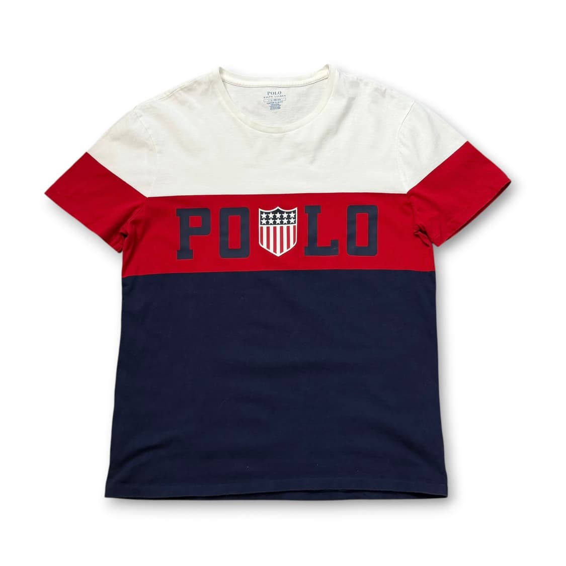 폴로 랄프로렌 그래픽 쉴드 체리엇 반팔 티셔츠 상품이미지1