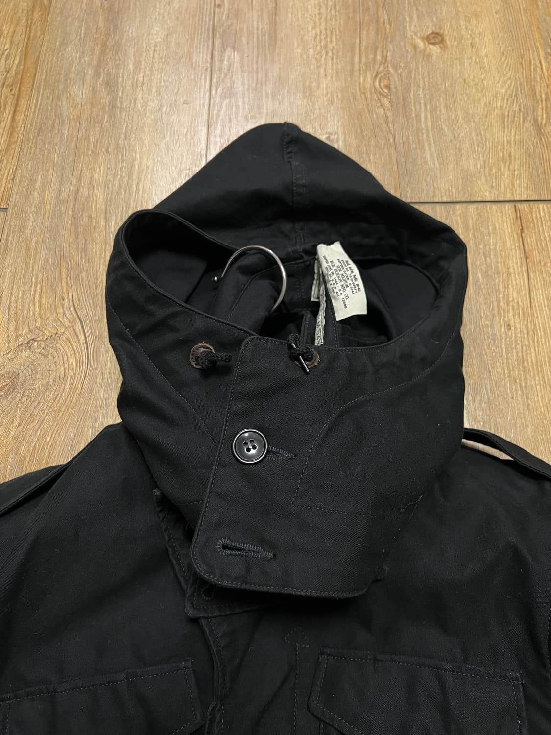 택포43) 버즈릭슨 윌리엄깁슨 M-43 필드자켓 블랙 38  m43 상품이미지7