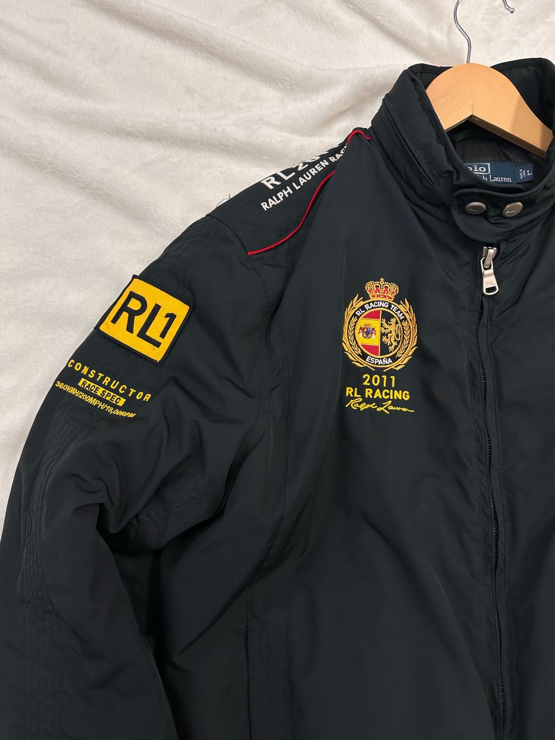 (L)폴로 빅포니 에스파냐 레이싱 봄버 자켓 상품이미지2