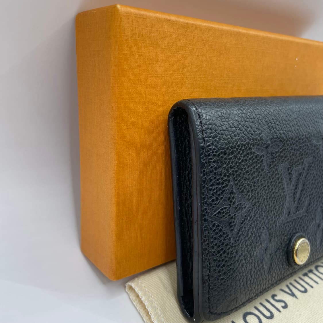 루이비통 앙프렝트 카드지갑 블랙 상품이미지3