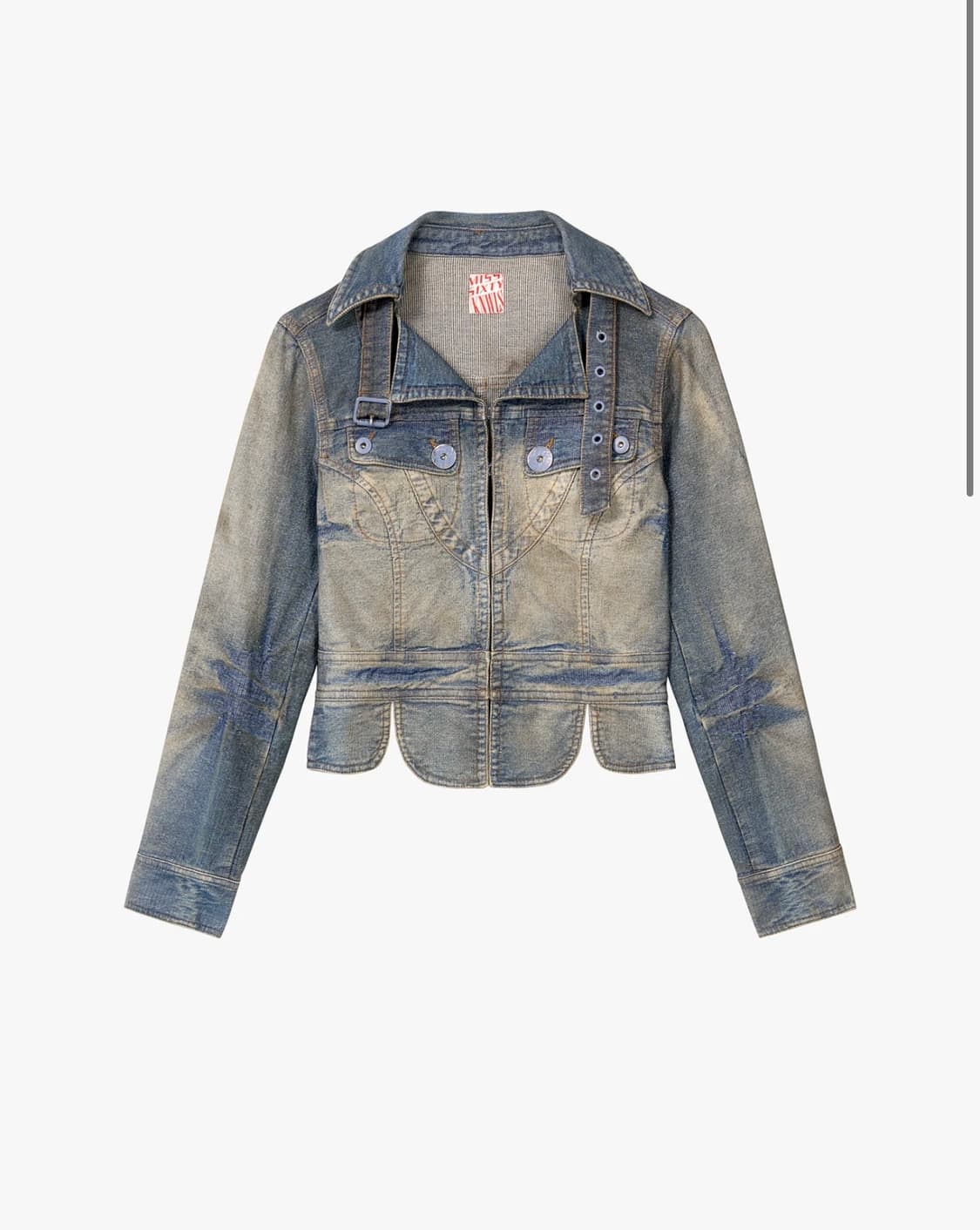 Knwls x misssixty 타이다이 데님자켓 상품이미지3