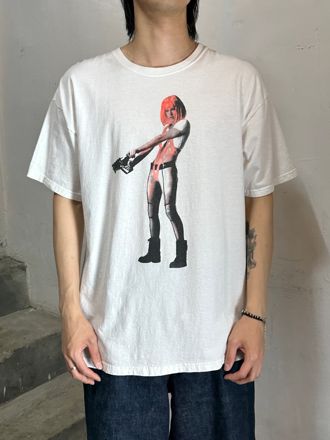90's 빈티지 제5원소 티셔츠 무비티 상품이미지1