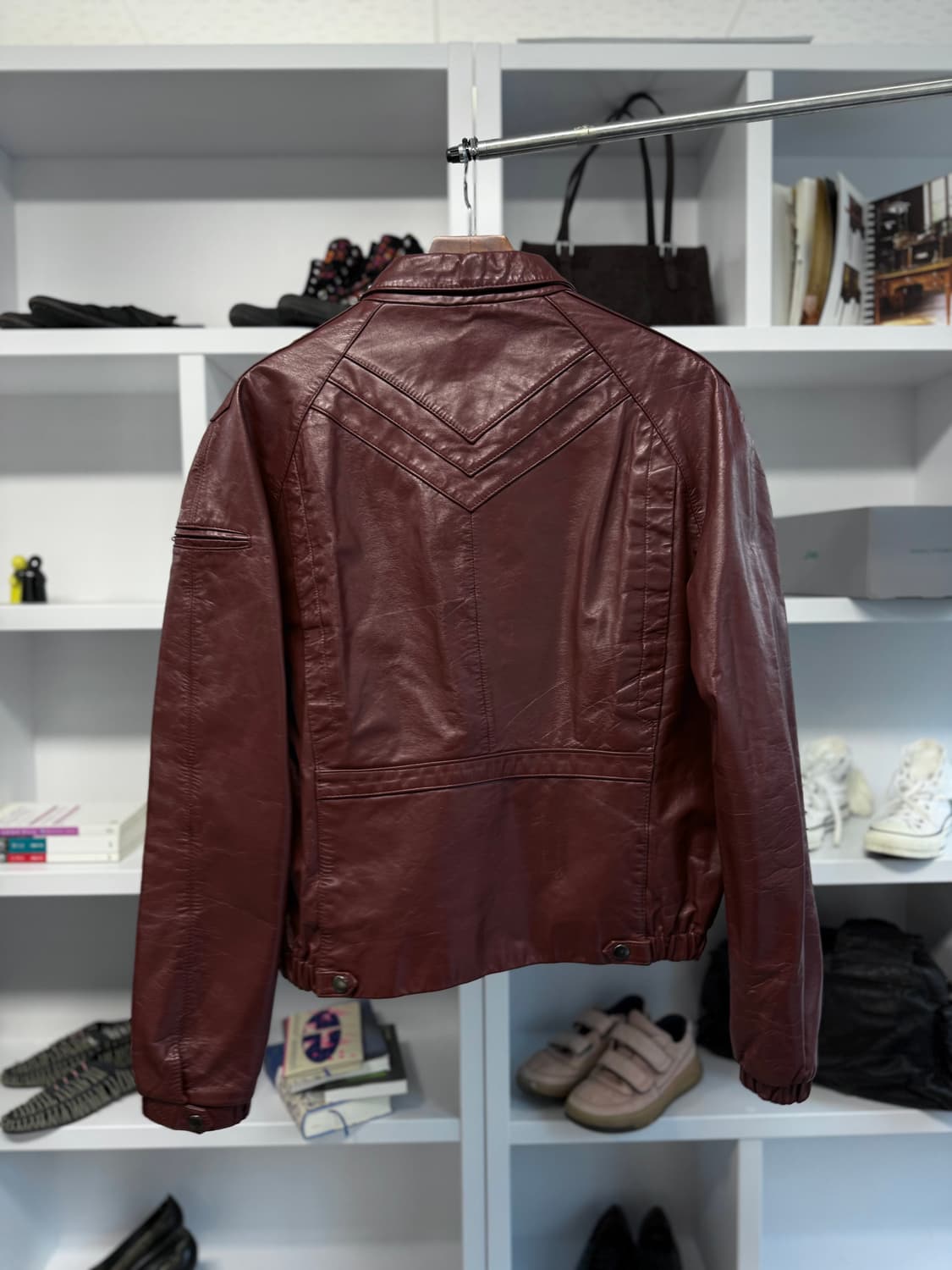 80s bermans 레더 자켓 상품이미지5