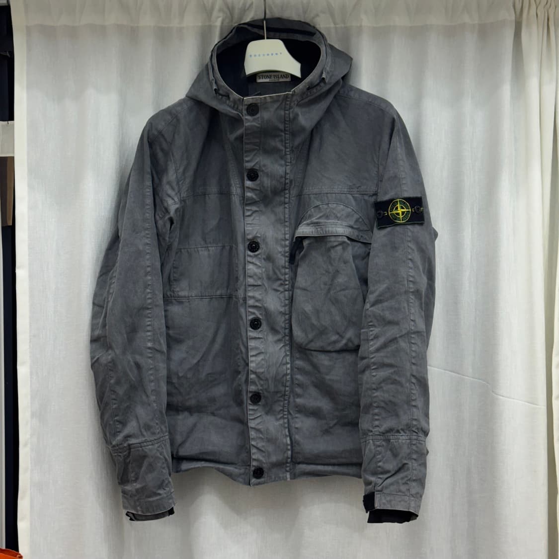 L) 90s 스톤아일랜드 패치 + 11ss 스톤아일랜드 리노 플랙스 자켓 상품이미지1