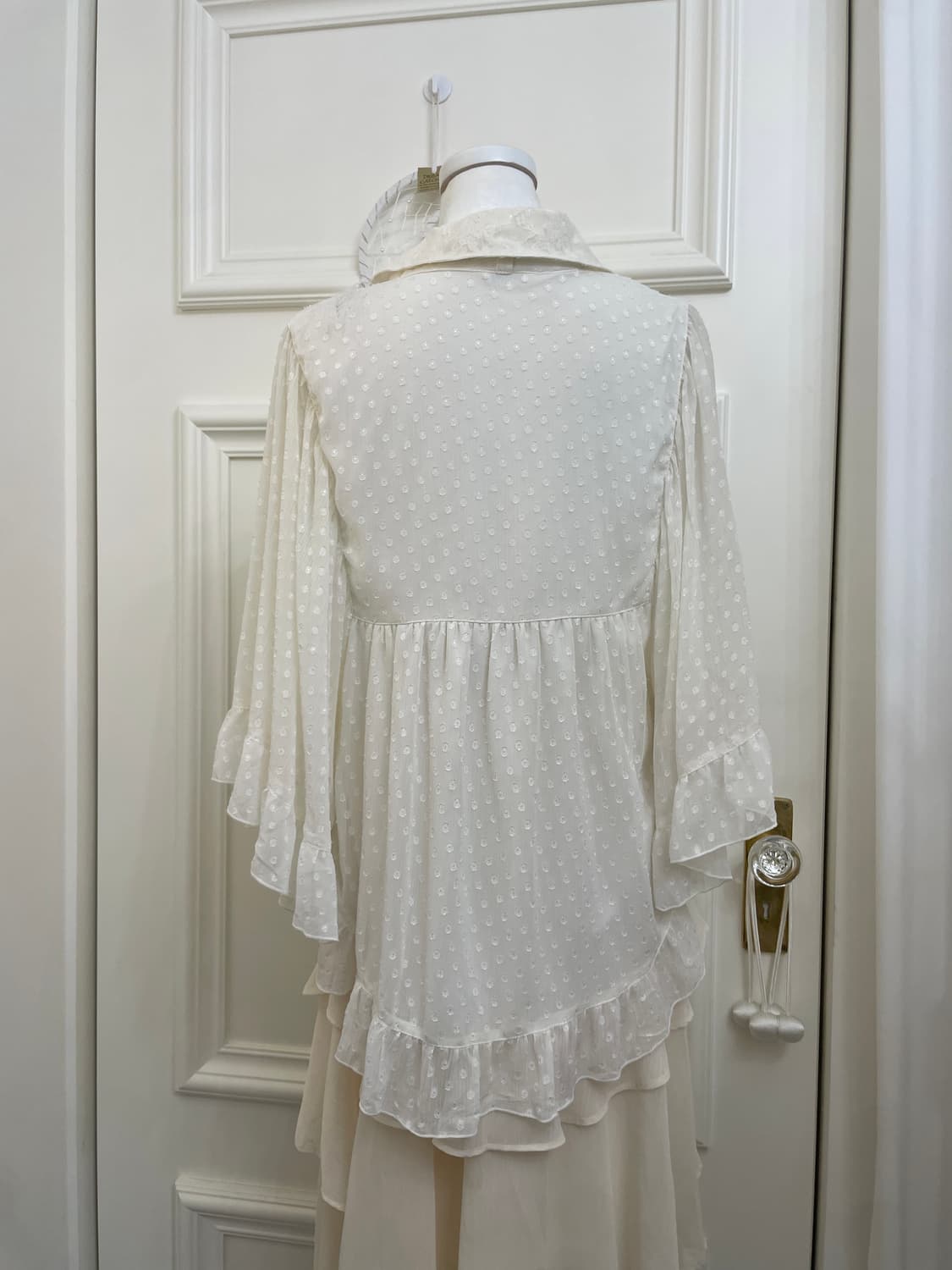 beige&ivory lace crochet layered fairy 3 상품이미지9