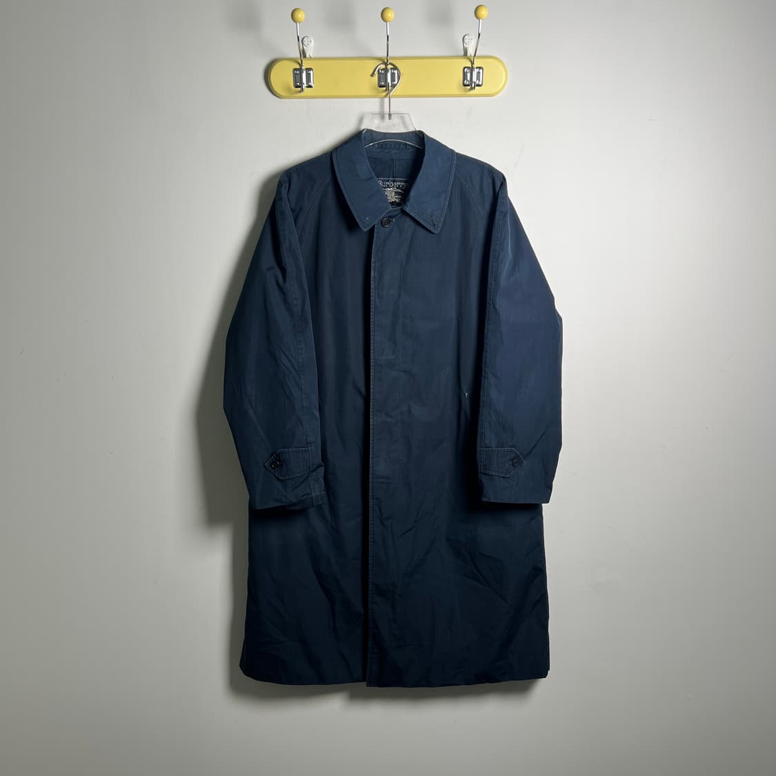 버버리 빈티지 네이비 발마칸 코트  상품이미지2