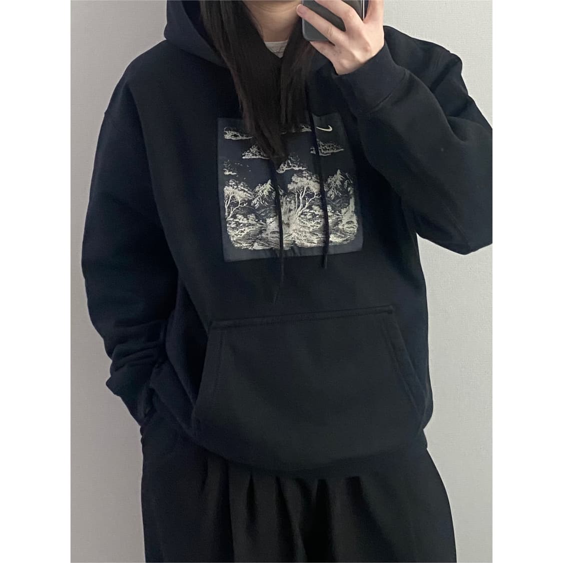 나이키 솔로 스우시 후드티 상품이미지3