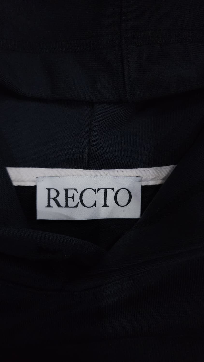 RECTO 렉토 네이비 패치 RC로고 후드티 L 상품이미지6