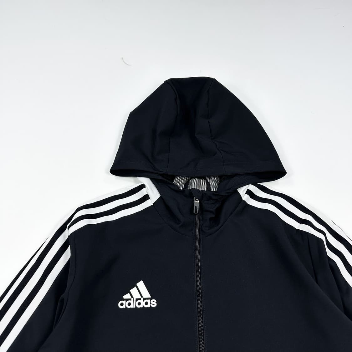 아디다스 오리지널 풀오버 블랙 바람막이 자켓 (M) 상품이미지1