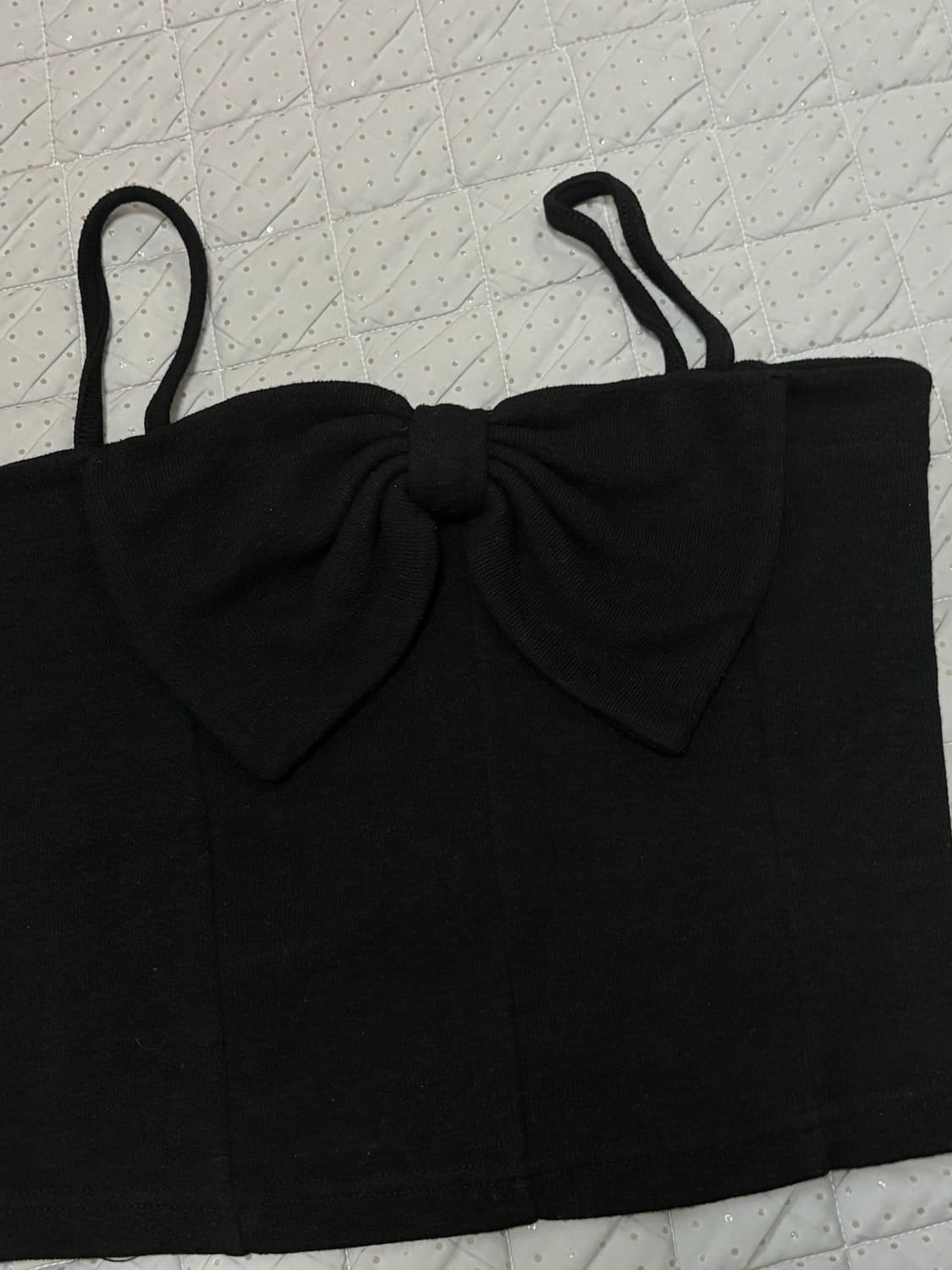 빈티지 리본 레이어드 나시 상품이미지2