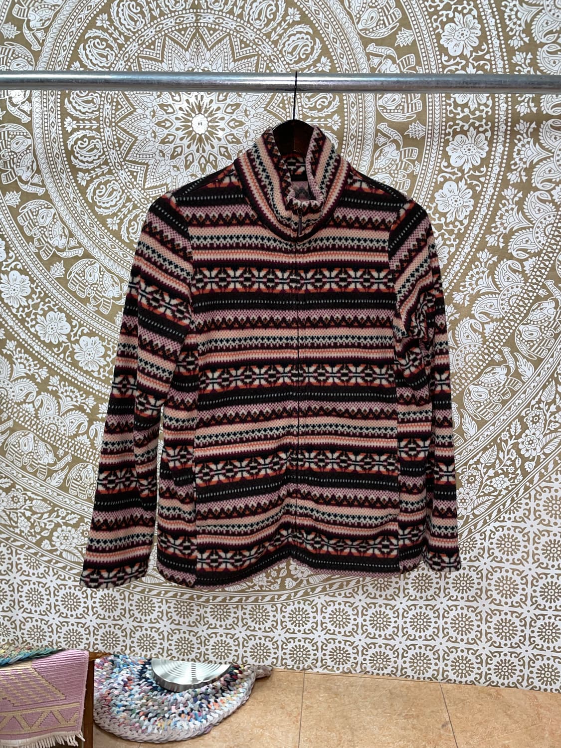 유니클로 여성 에스닉 후리스  상품이미지3