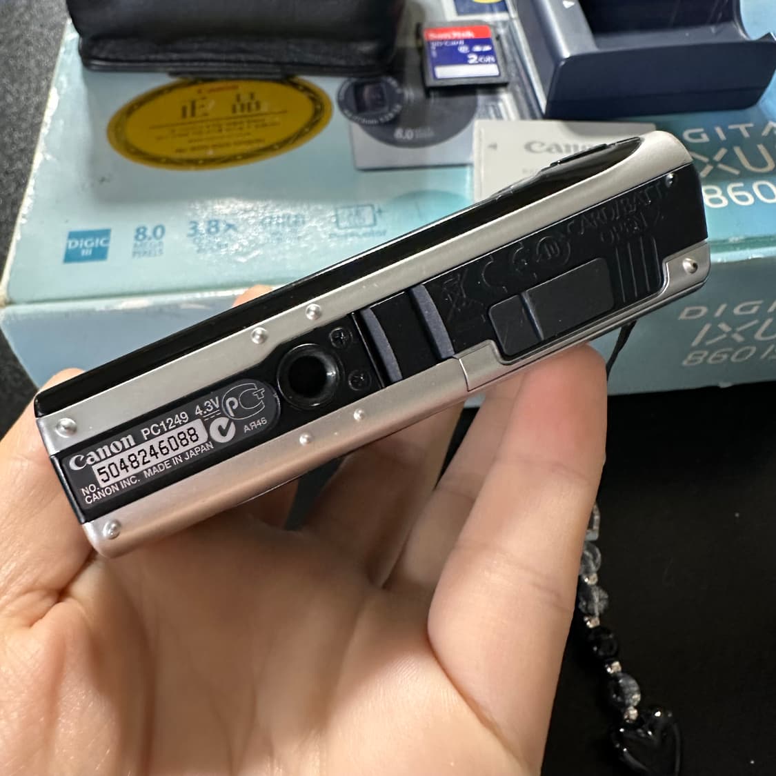 캐논 익서스 860is 빈티지 디카 (작례O) 상품이미지7