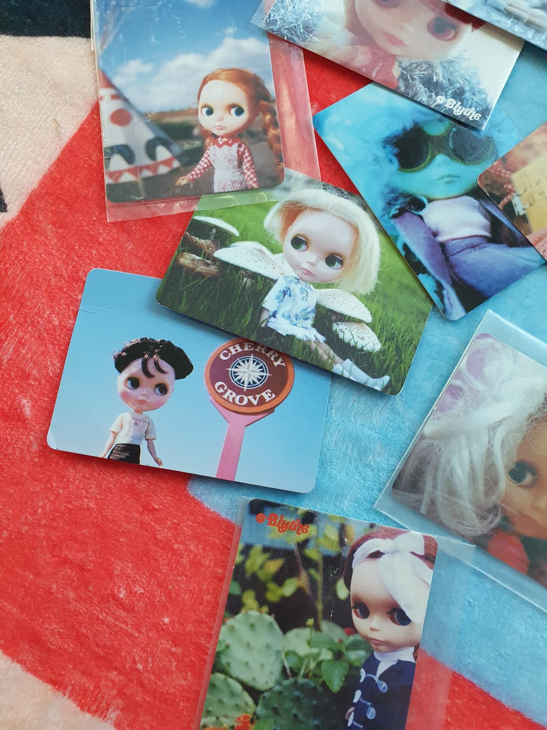 블라이스 지나개런 사진앨범  &컬렉션 카드 & 모모꼬  엽서 상품이미지8