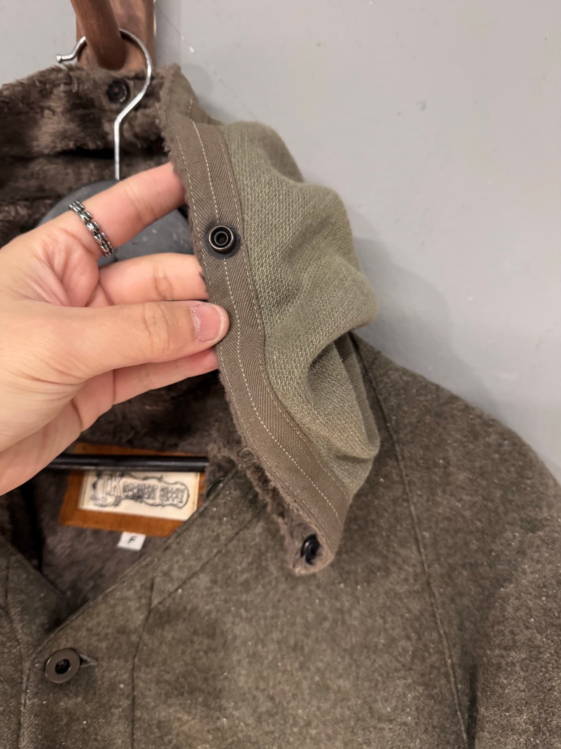 T.K Garment Supply 리워크 울 파카  상품이미지8