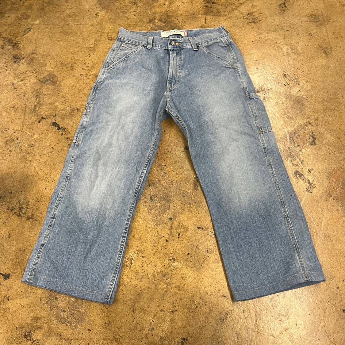 [정품] 리바이스 루즈핏 워싱 데님 청바지 b14 상품이미지2