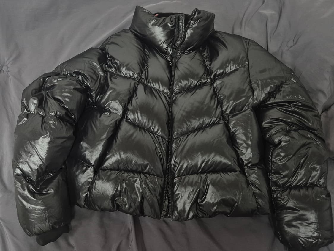 노스페이스 유광 숏패딩 상품이미지1