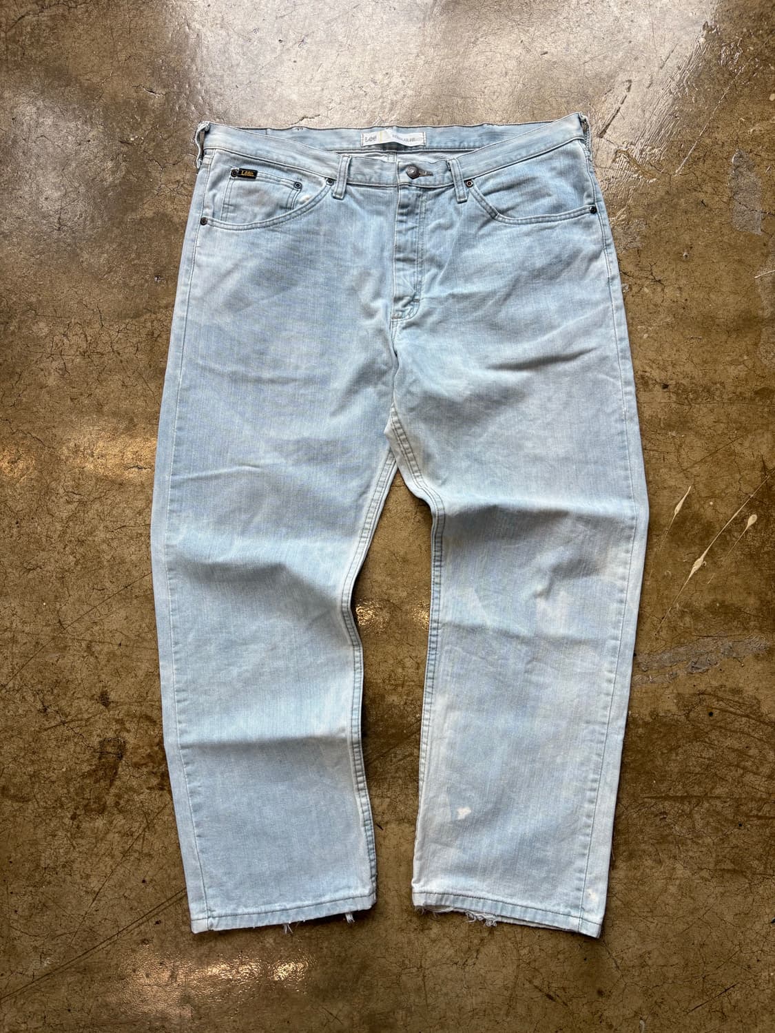 00s 리 연청 파우더 워싱 데님 상품이미지1