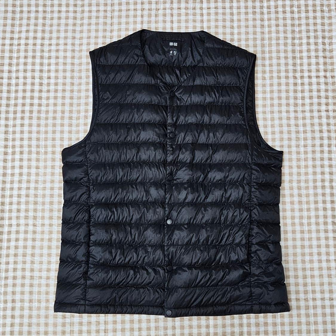 유니클로 오리털 경량 베스트 조끼 남자100 상품이미지1