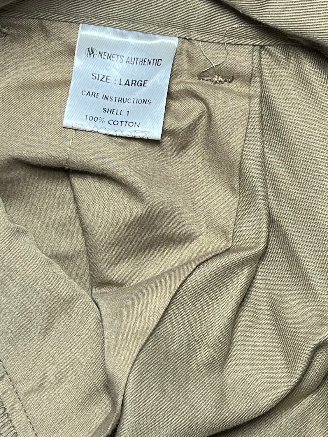 NENETS AUTHENTIC 2턱 벌룬 PANTS BEIGE 상품이미지4
