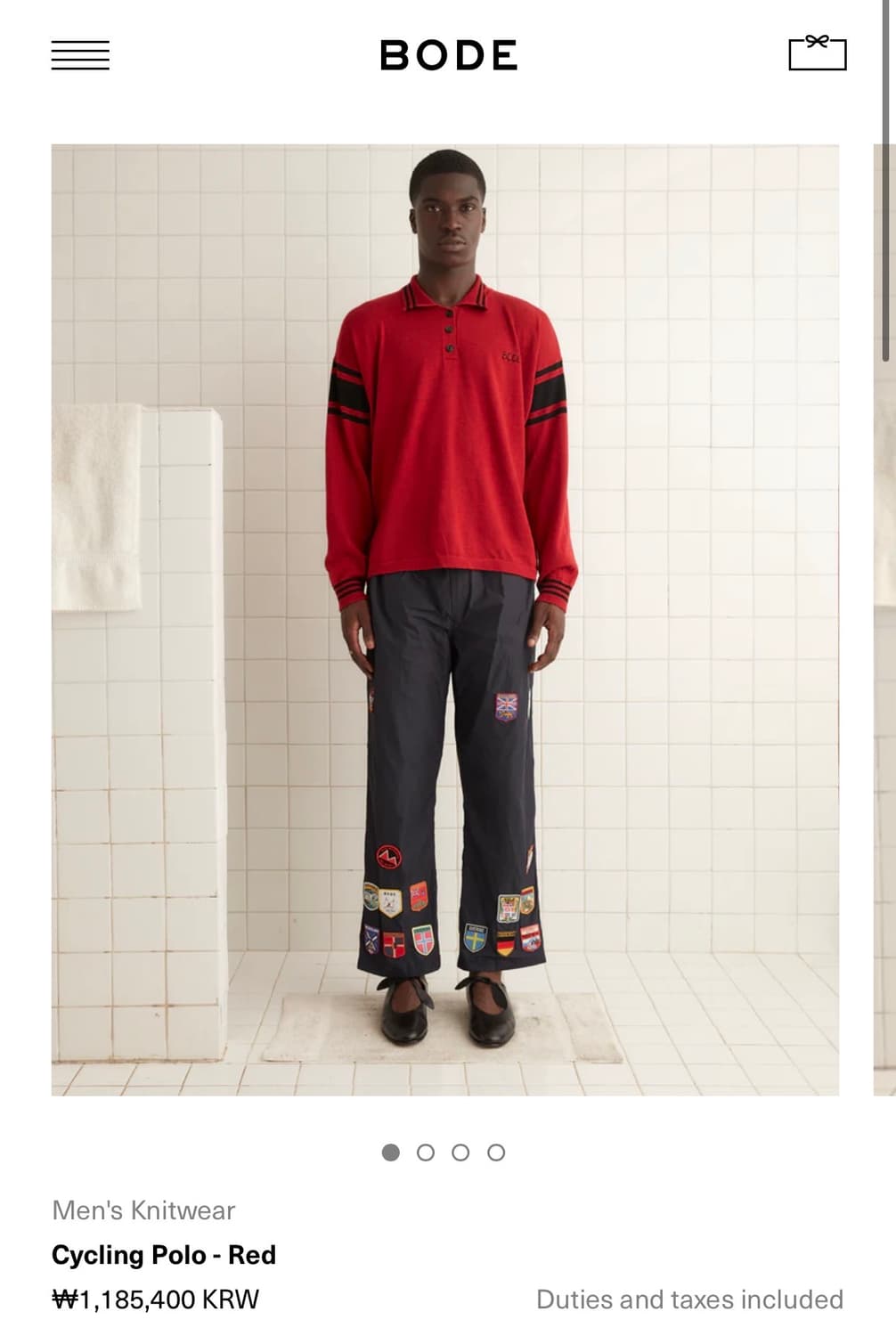 Bode 니트 m사이즈 상품이미지1