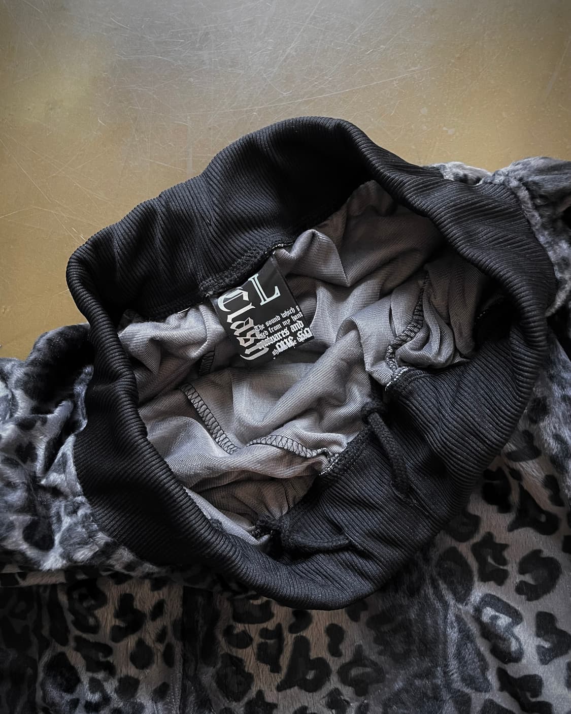 2000s Clash Ahead Leopard Baggy Pants 상품이미지6