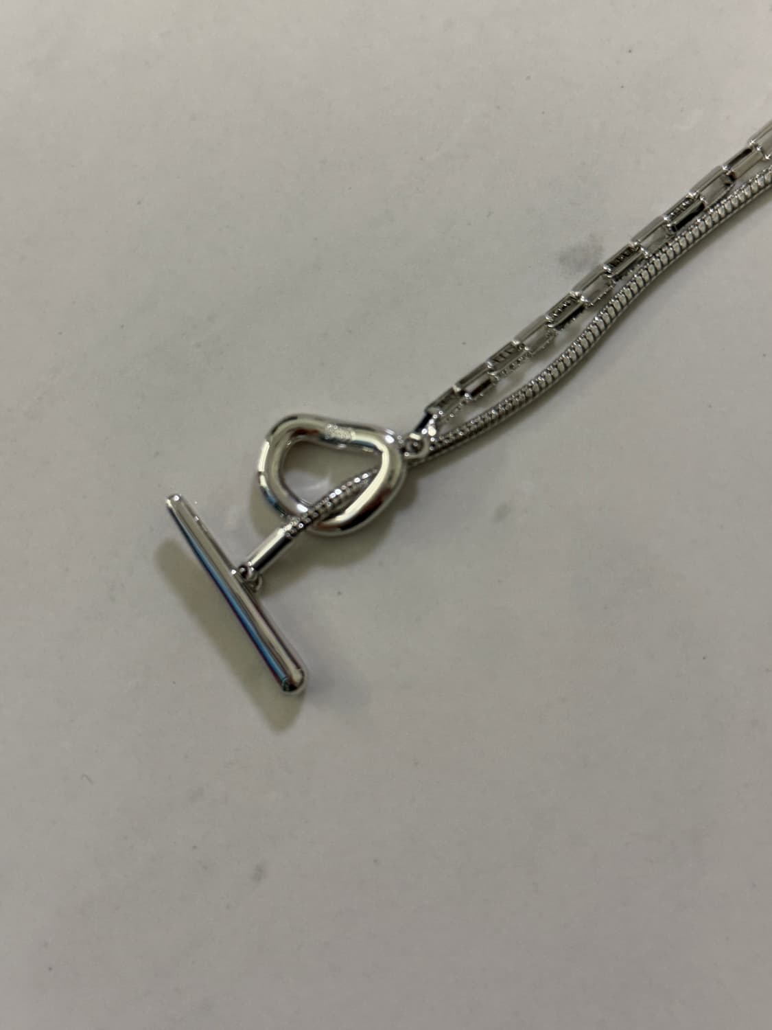 EOLO 실버 체인 목걸이 상품이미지2