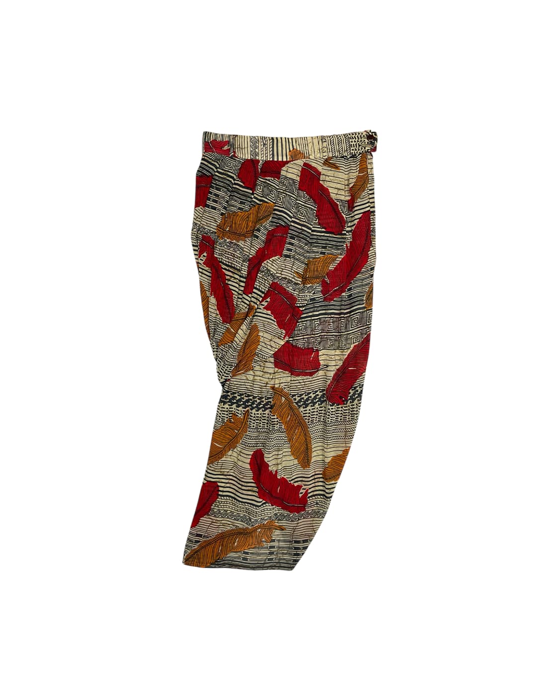 스포츠막스 초기 00s 비대칭 오리엔탈 스커트 상품이미지4