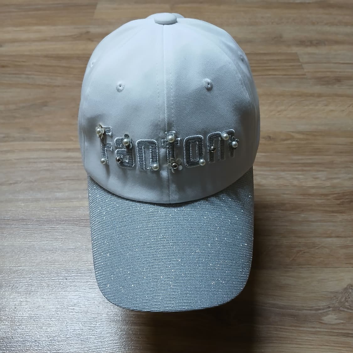 택붙은 미사용 FANTOM 골프 팬텀 반짝이 진주 볼캡 모자 상품이미지3