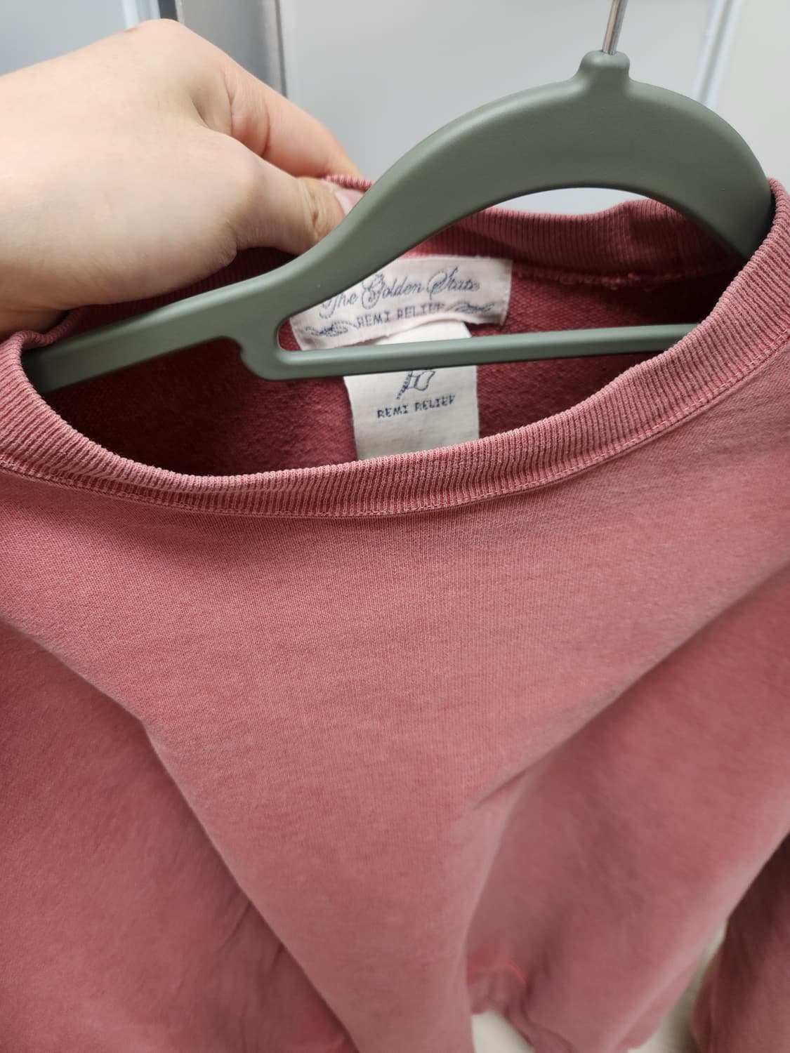 레미릴리프  맨투맨 red M 상품이미지3