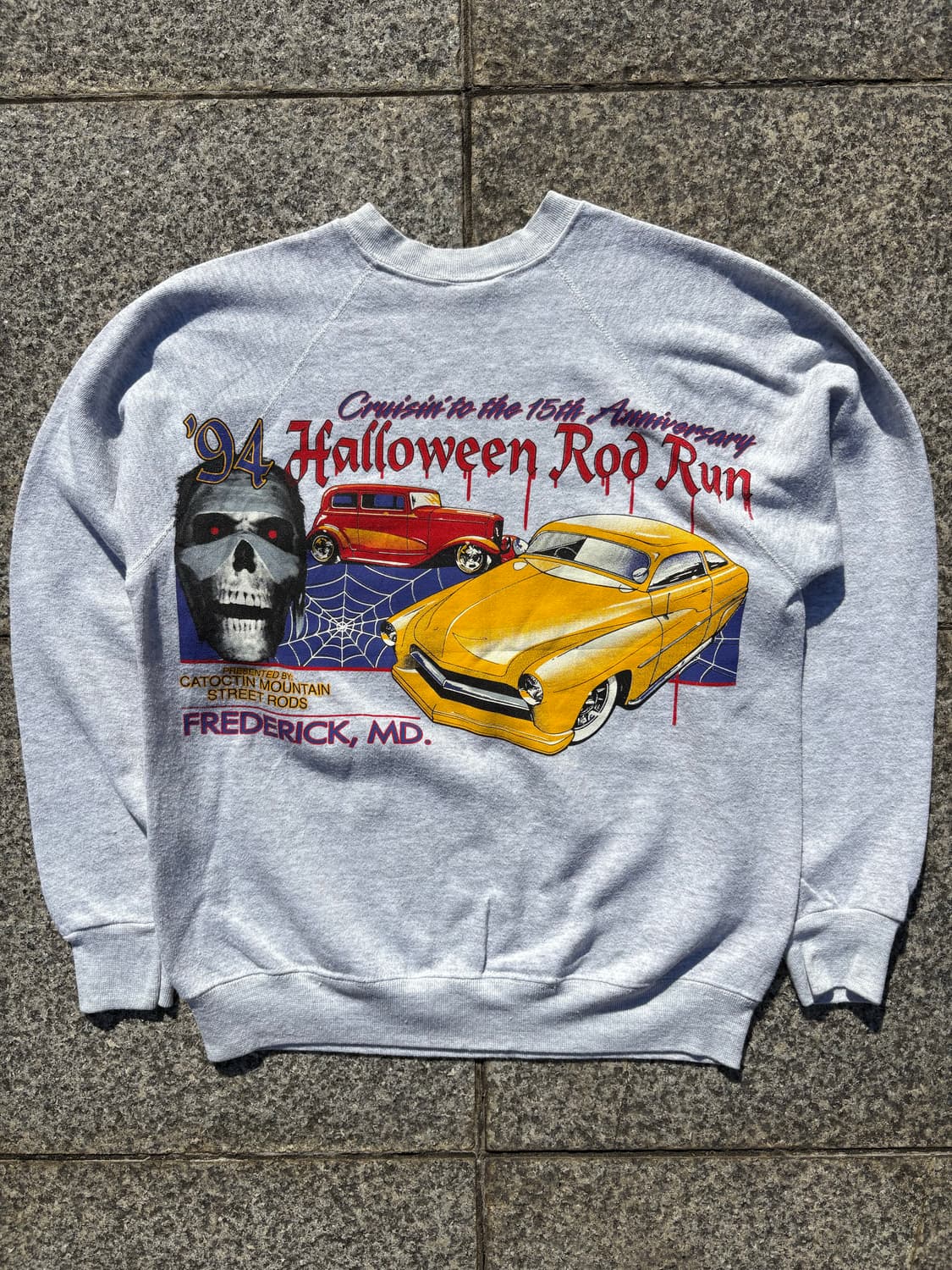 90s Tultex Halloween sweatshirt 상품이미지1
