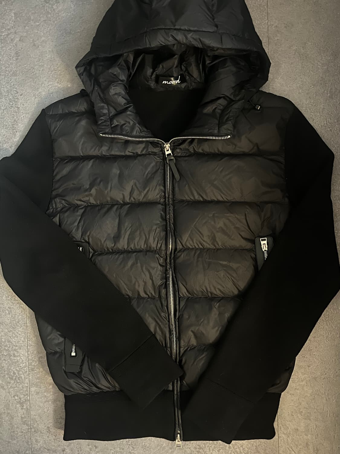 luvant 니트패딩 블랙 L사이즈 상품이미지2