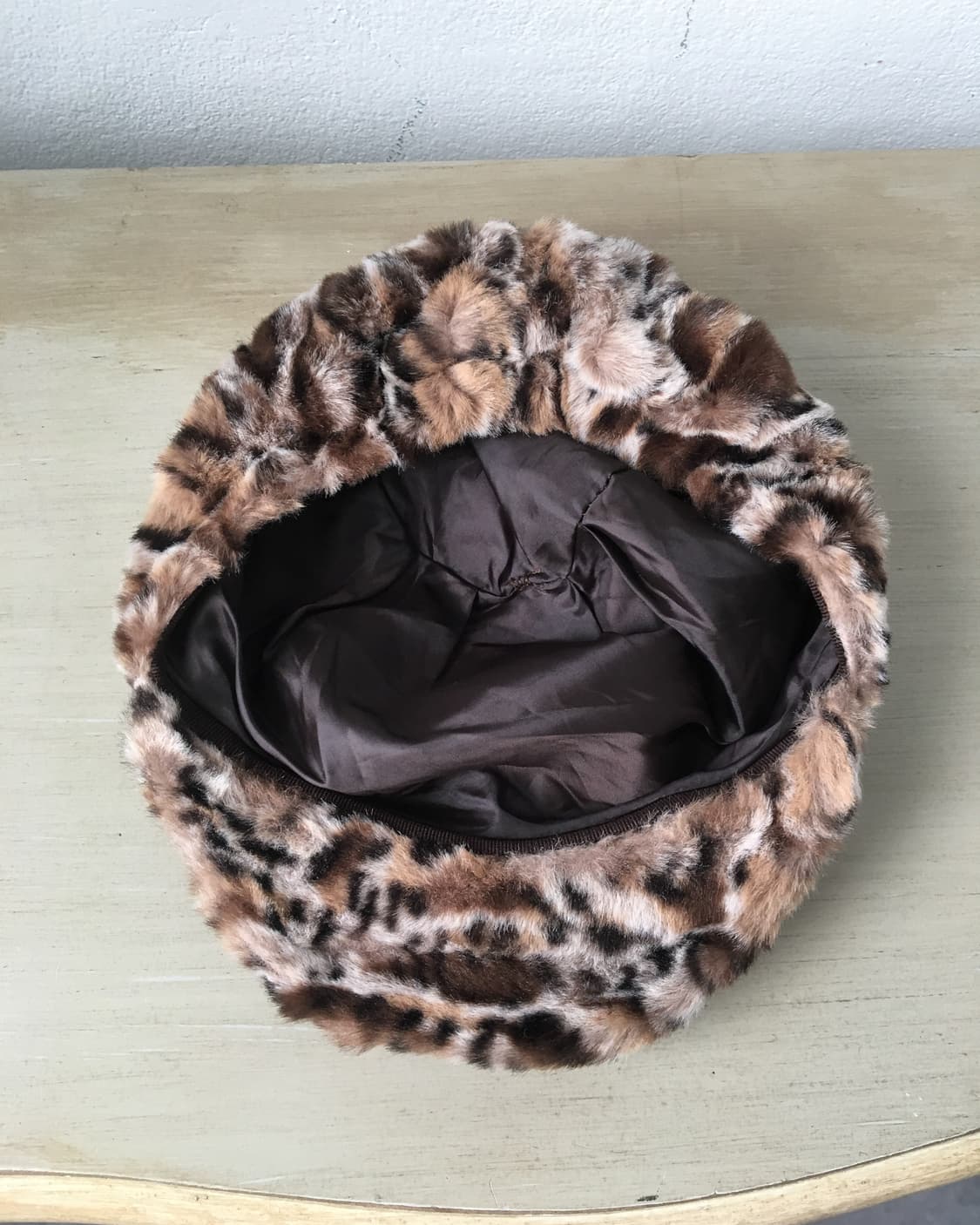 leopard pattern pom cap 상품이미지6