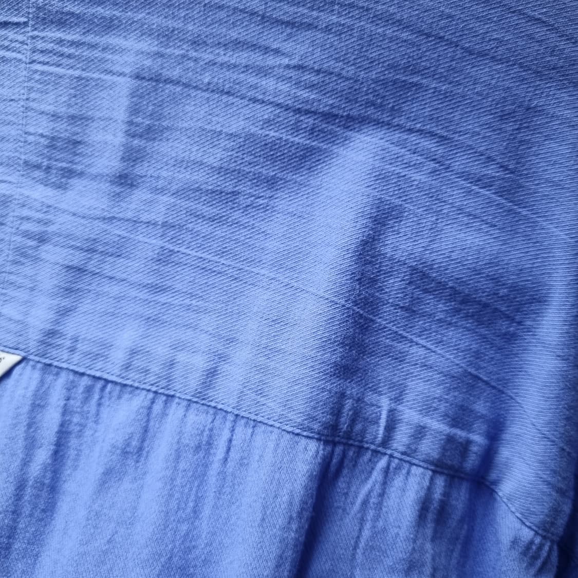 이얼즈어고 hemp cotton 포이카 셔츠, blue, 3 상품이미지3