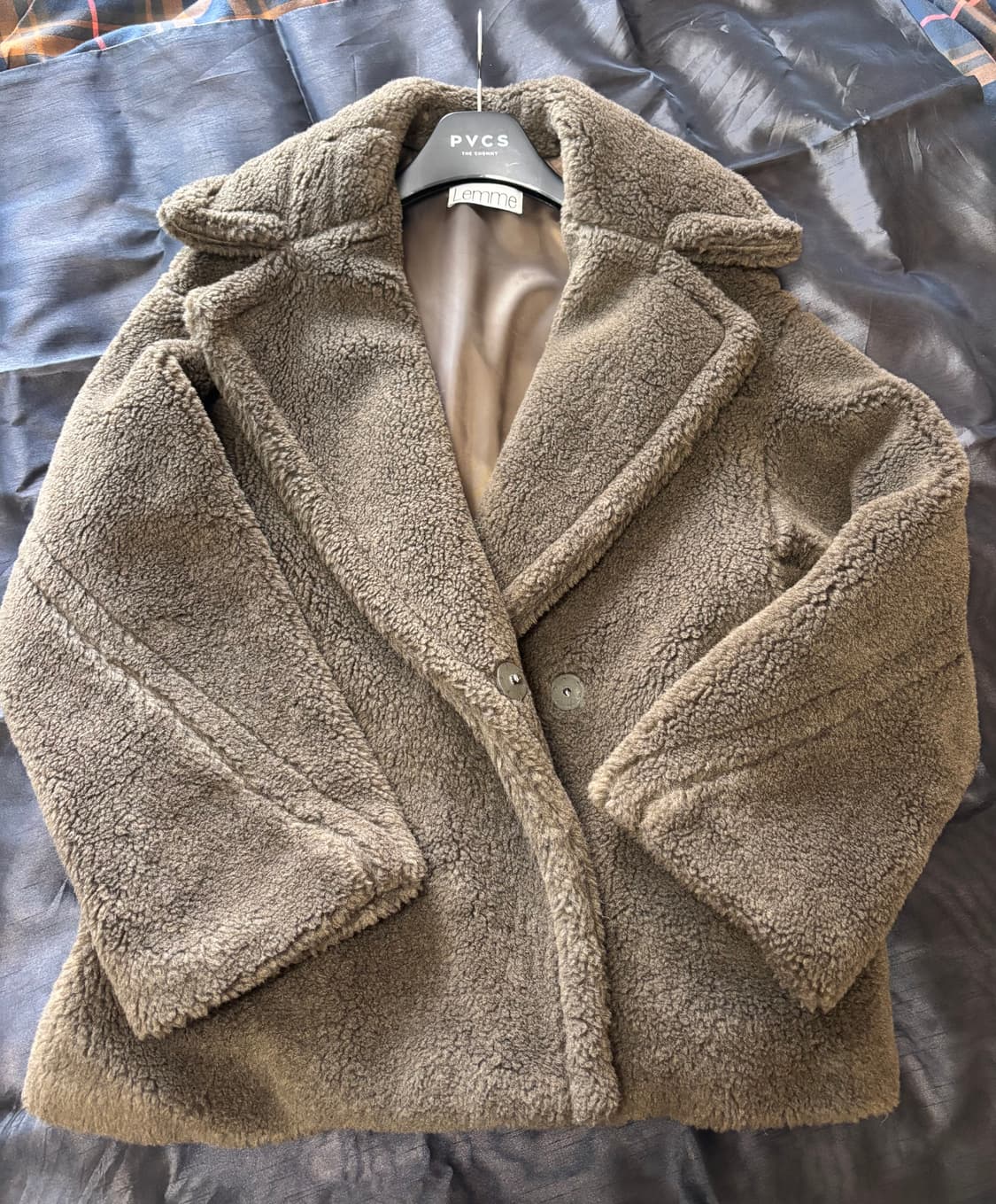 lemme 테디 코트 상품이미지1