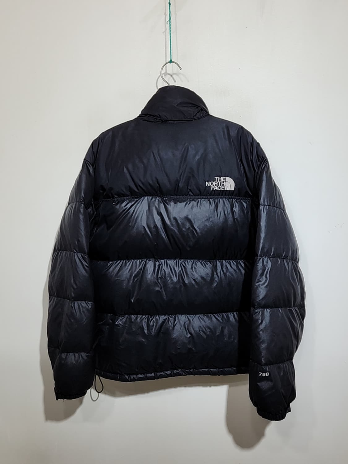 (L) 노스페이스 700 눕시패딩 점퍼 블랙 구스다운 거위털 자켓  상품이미지9