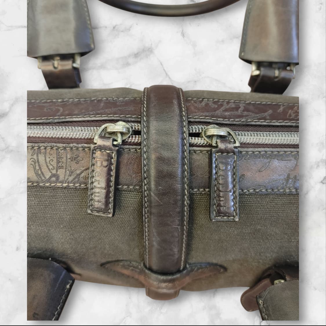 벨루티 스크리토 레더 컨버스 토트백 상품이미지6