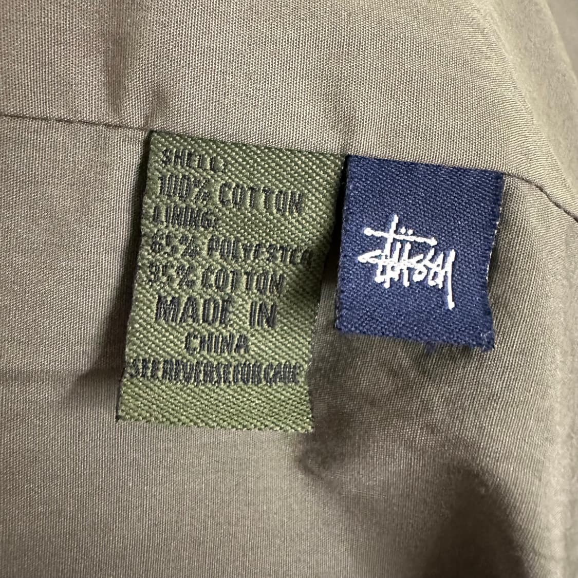 00‘s 스투시 헤링본 트윌 워크자켓 상품이미지7