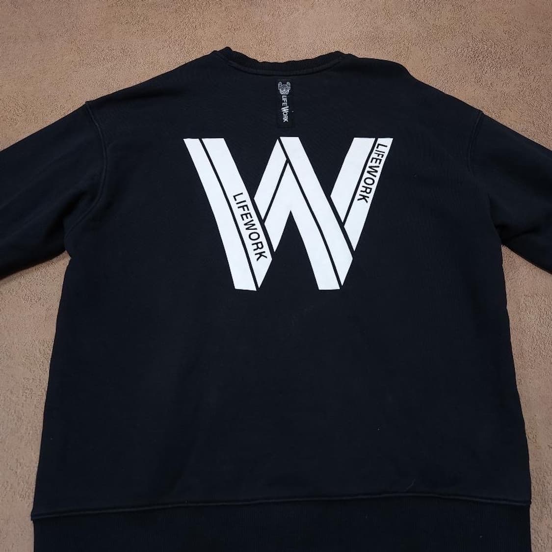 바배) 라이프워크 빅로고 맨투맨  상품이미지3