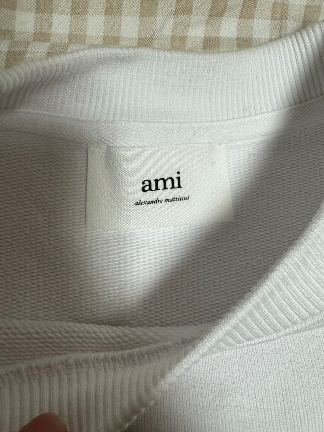 아미 정품 맨투맨(qr인증) 상품이미지5