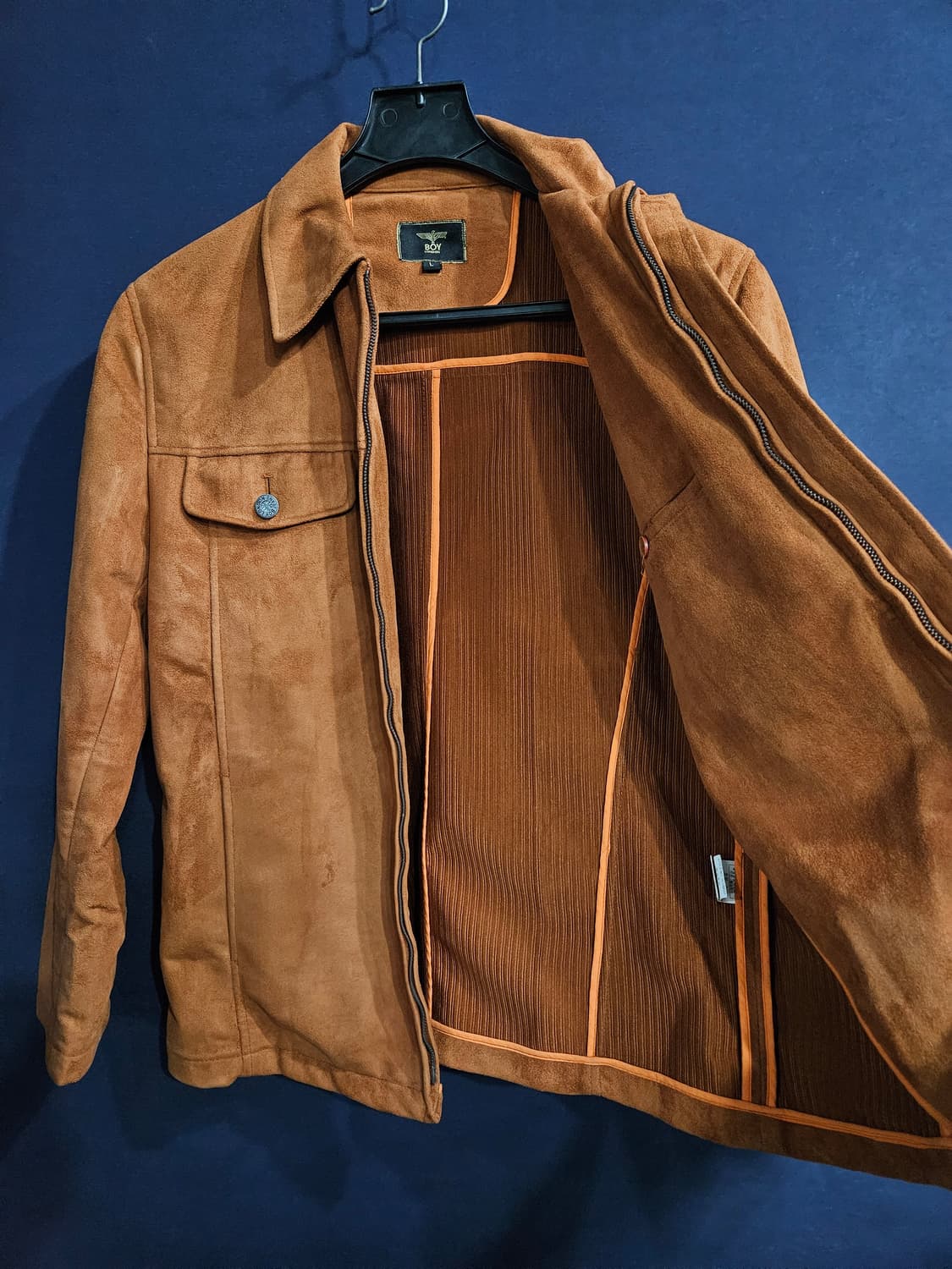 보이 런던 카멜컬러 남성 100 자켓  상품이미지8