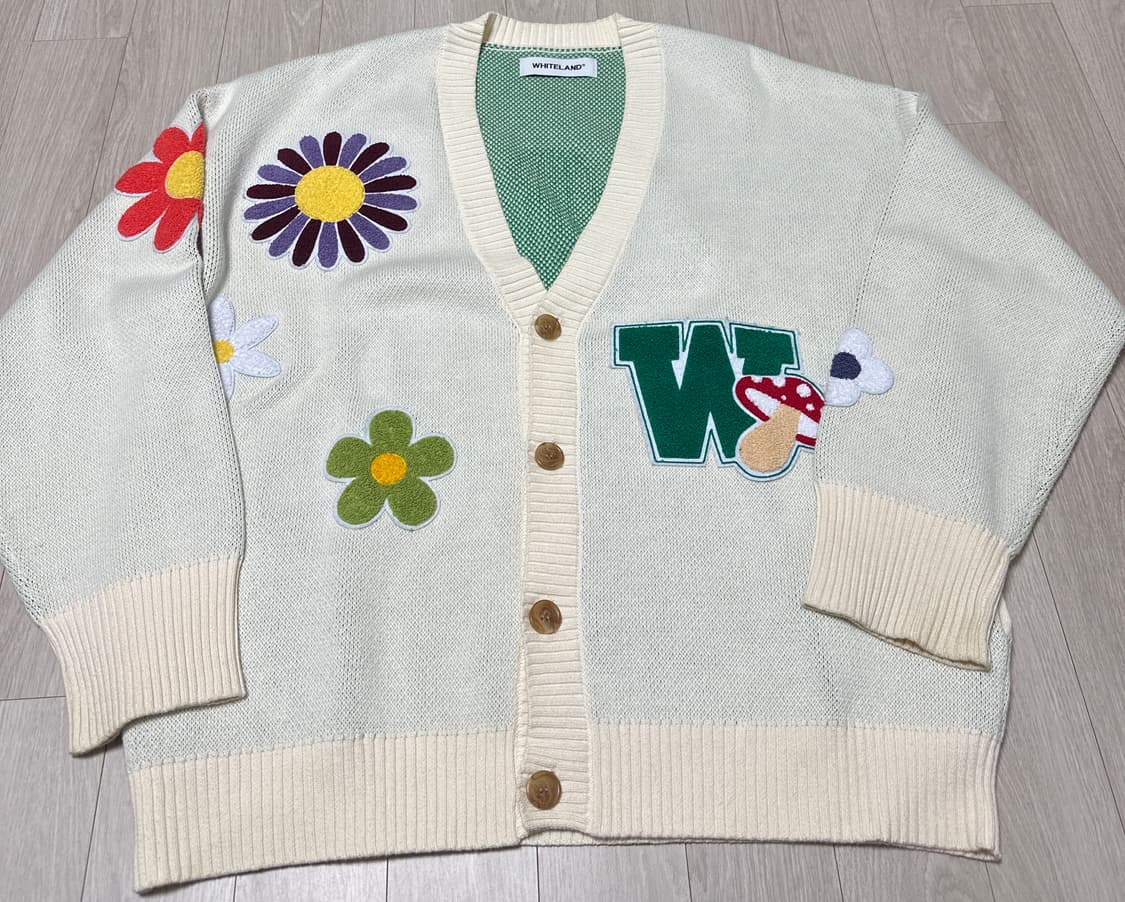 일본 자수 가디건 상품이미지1