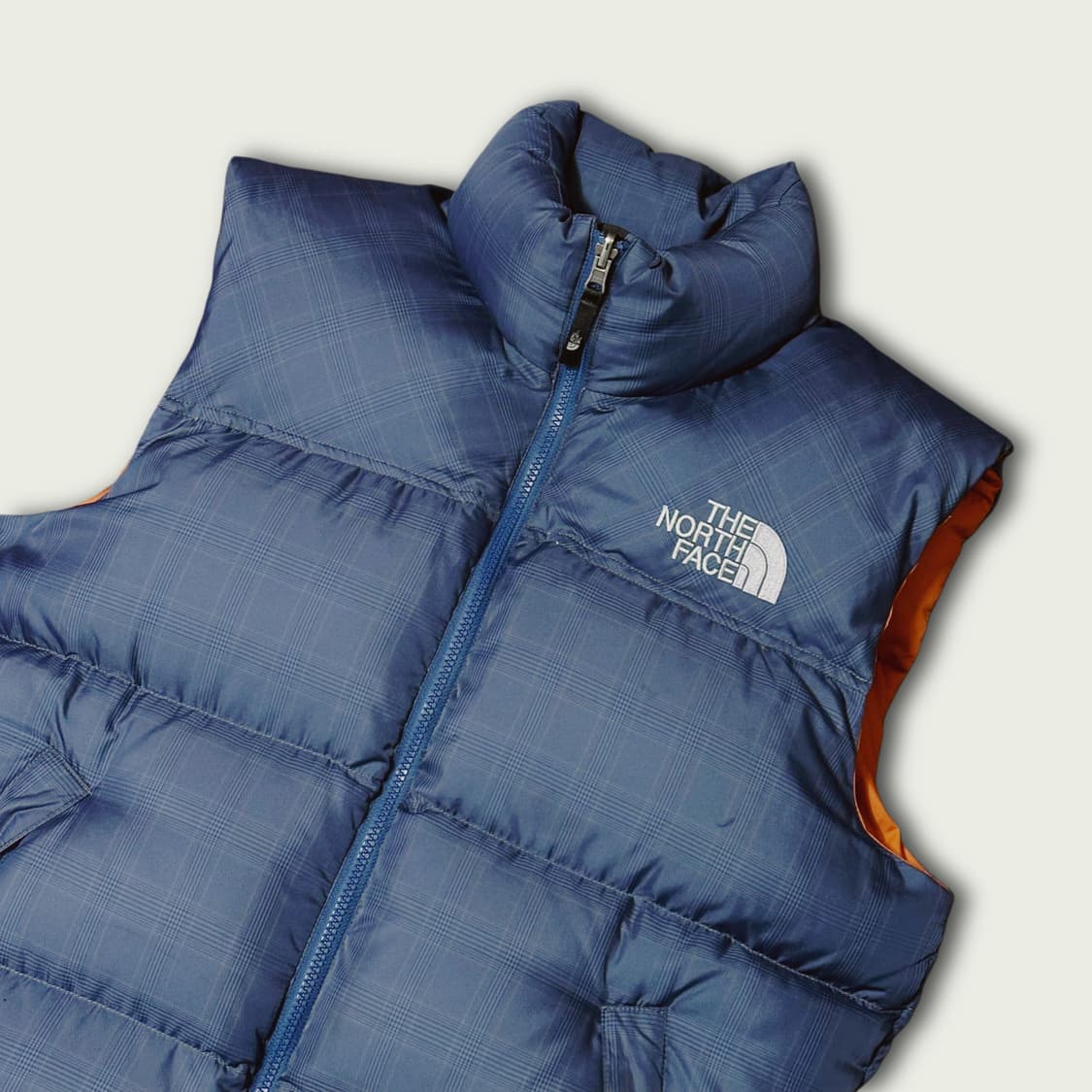 노스페이스 체크 눕시 베스트 상품이미지3