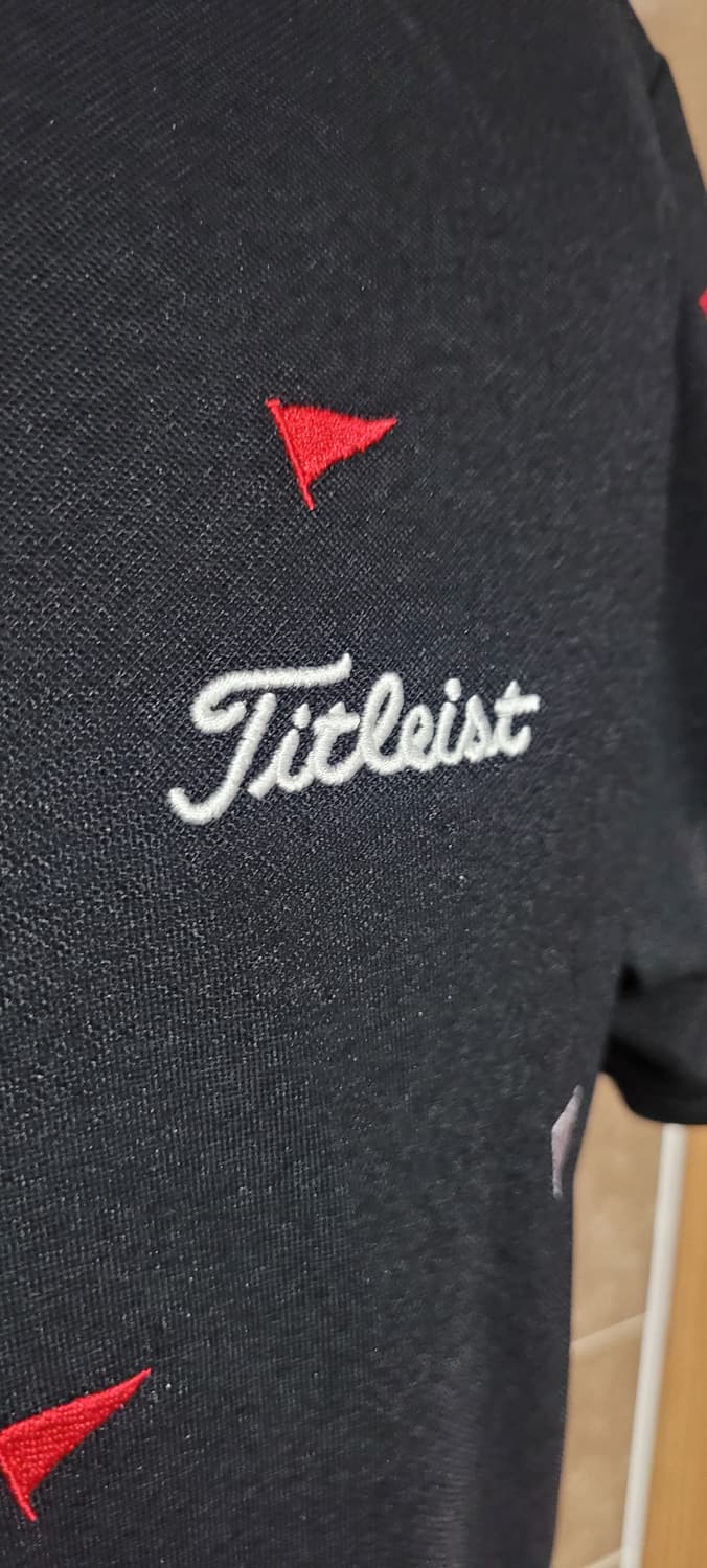 (남성95~핏100사이즈) 타이틀리스트 카라 반팔 상품이미지4