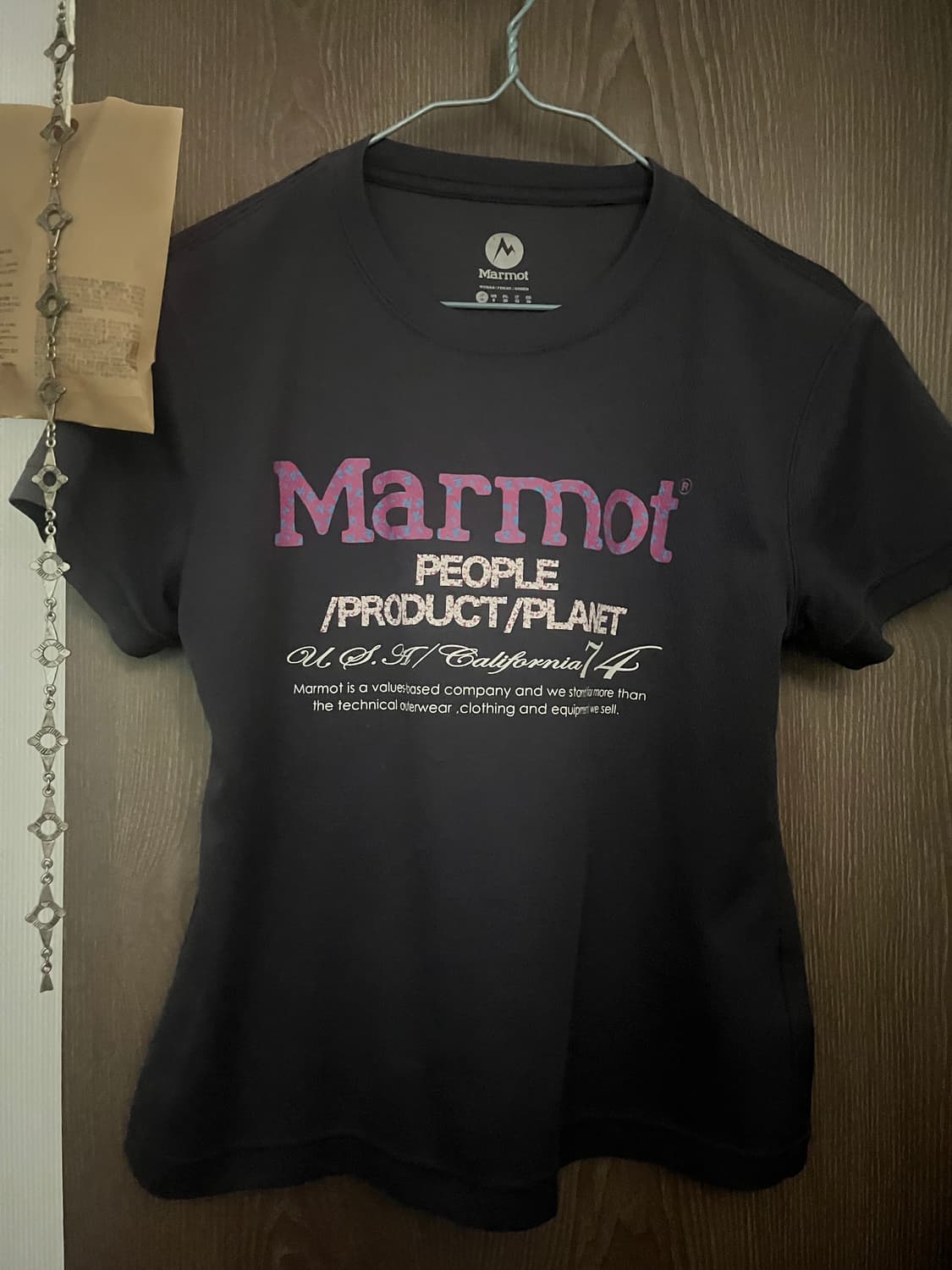 Marmot 기능성 보라 프린팅 티 상품이미지3